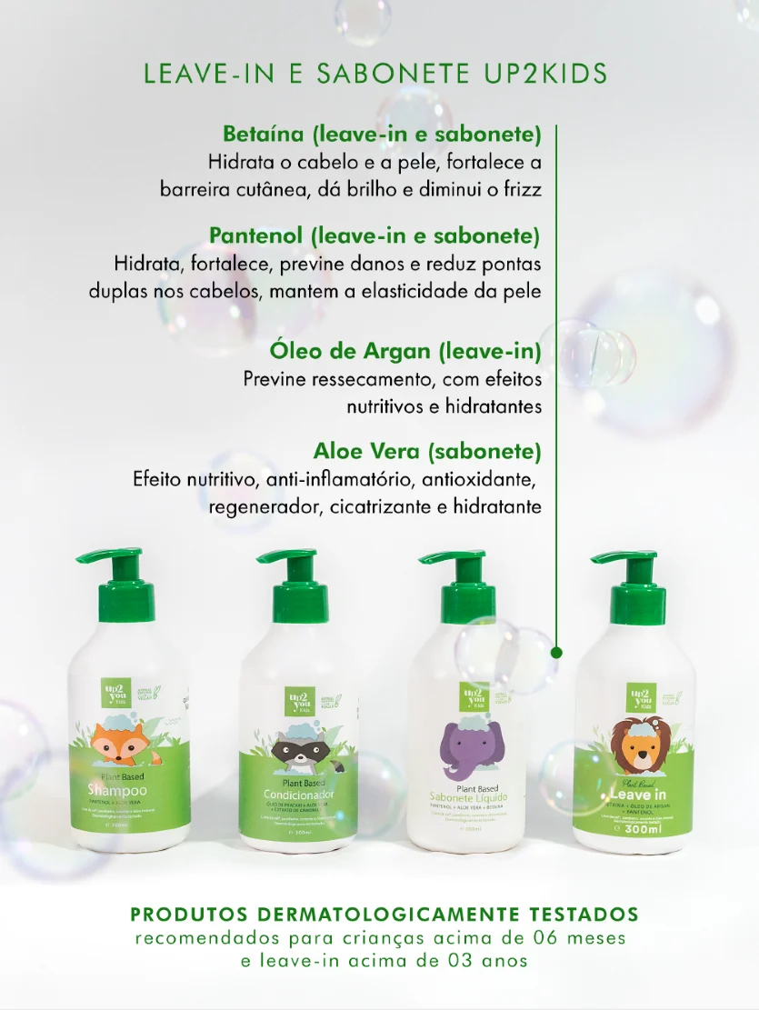 Sabonete up2kids 300ml