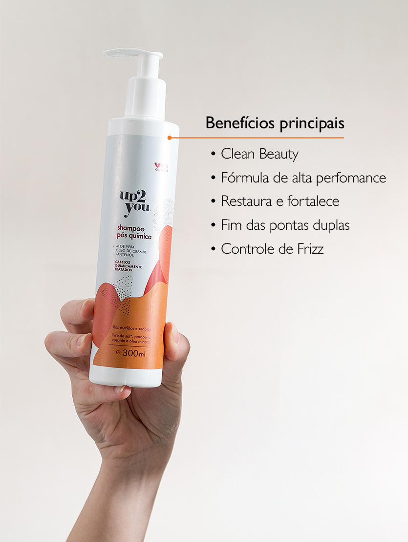 Linha Pós Química + Spray Antifrizz + Óleo Finalizador