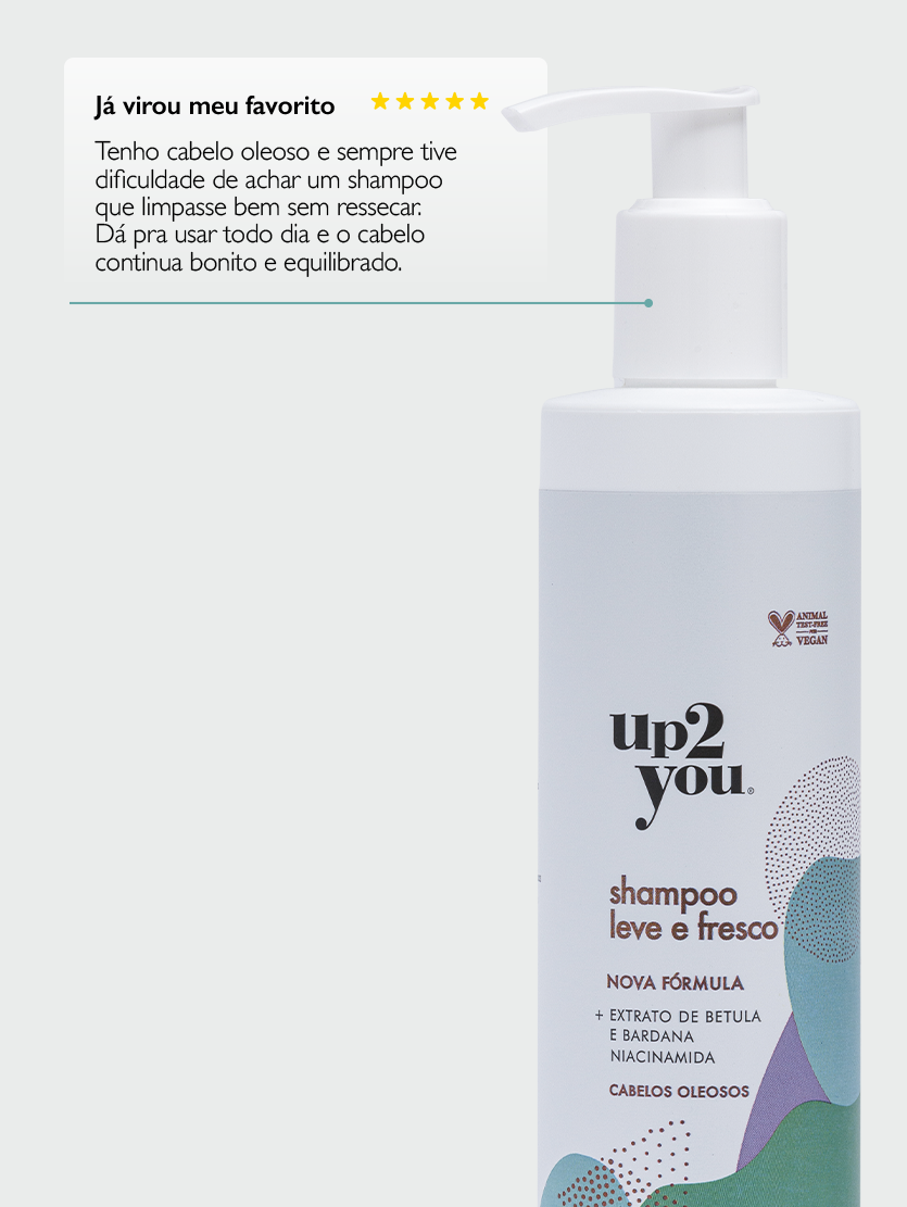 Shampoo Leve e Fresco 300ml