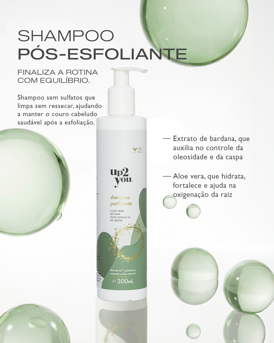 Shampoo Purificante Up2You 300ml