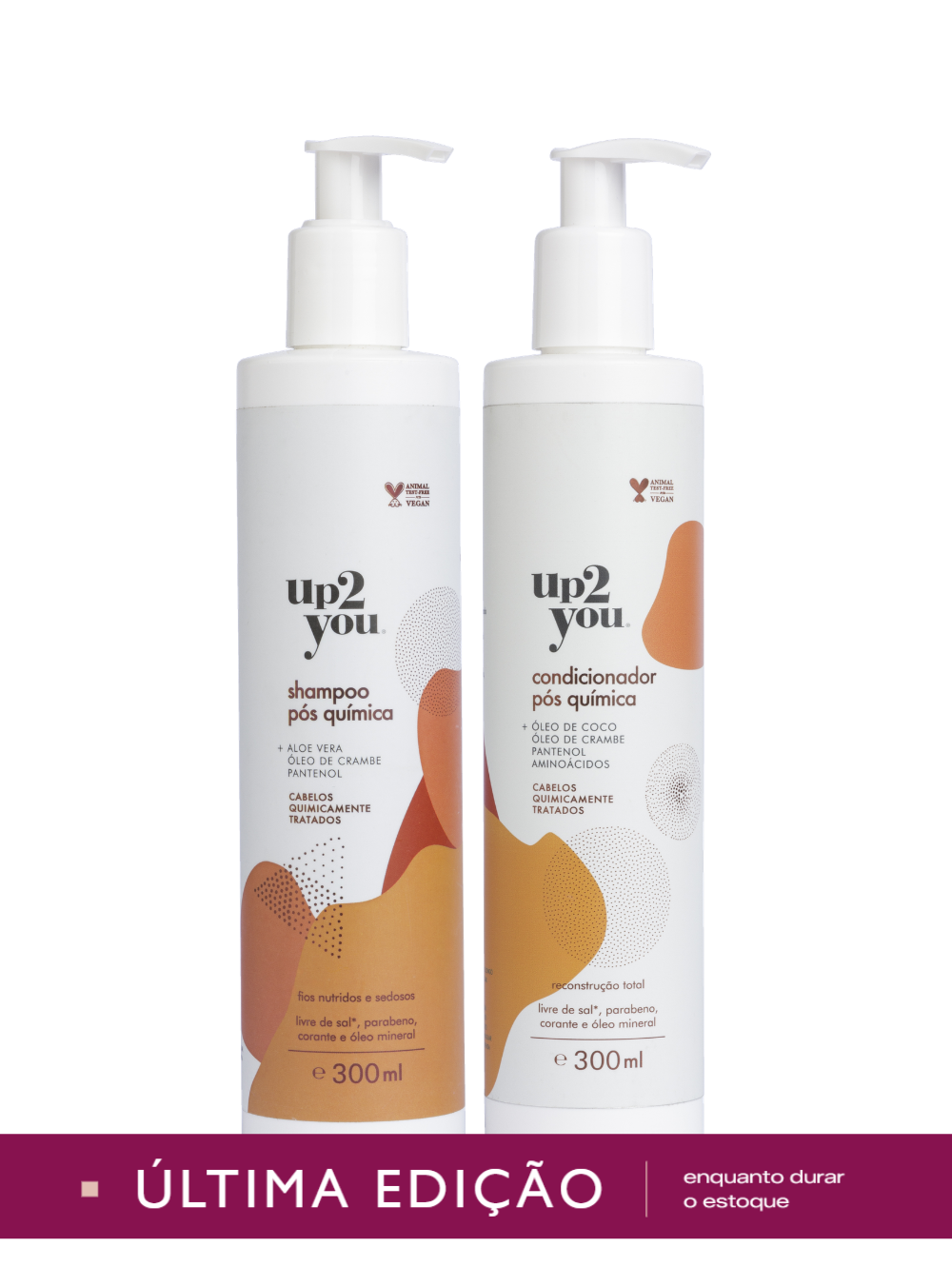 Linha Pós Química (Shampoo e Condicionador)
