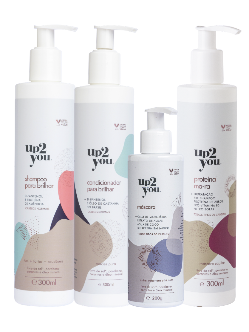 Kit Tratamento Completo (Linha para Brilhar + Máscara + Proteína)